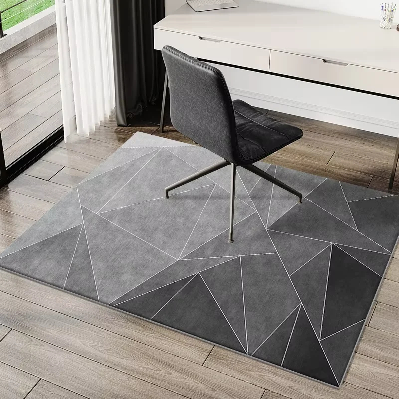 Home Bathroom Floor Mats - Коврик для стула VIKAMA Modern Geometric,