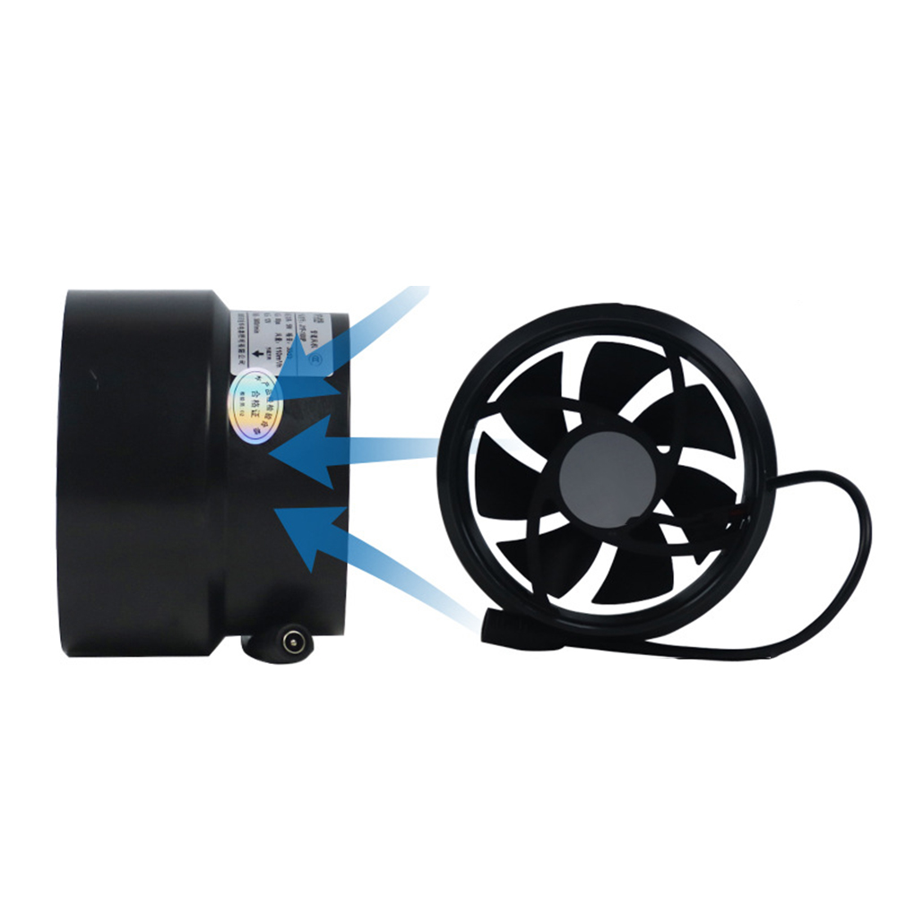 Home Bathroom Ventilation - 12 В канальный вентилятор, вытяжной вентилятор