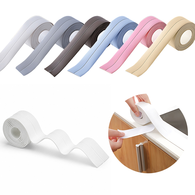 Home Bathroom Supplies - 2 рулона цветной ленты против плесени,