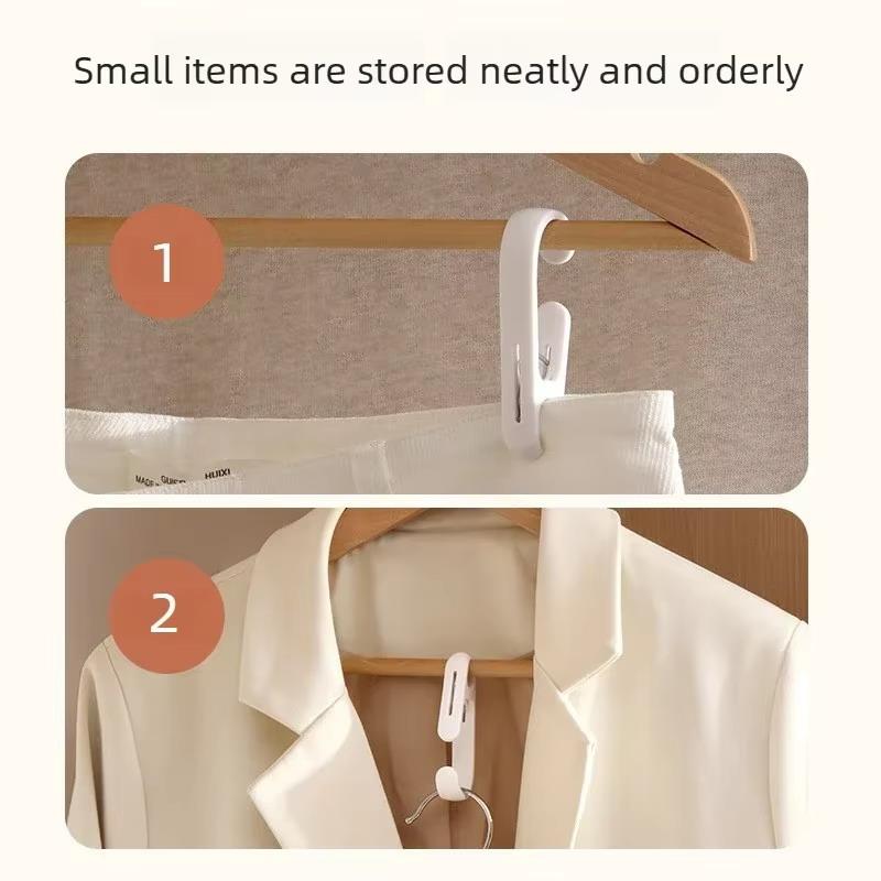 Home Bathroom Supplies - 10 шт. многофункциональных подвесных зажимов-крючков из
