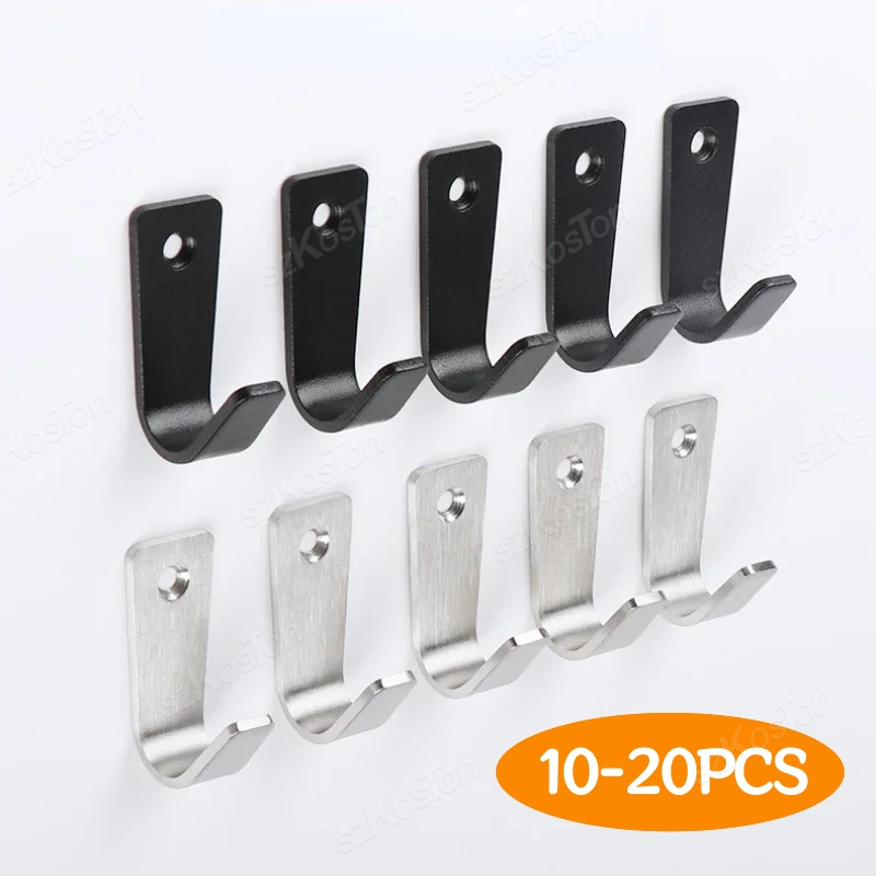 Home Bathroom Supplies - 10-20 шт. J-образный крючок для одежды
