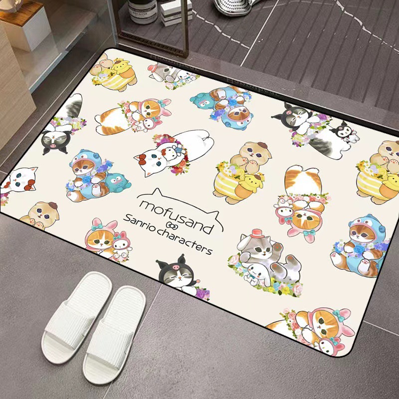 Home Bathroom Floor Mats - Коврик для пола Mofusand из диатомовой
