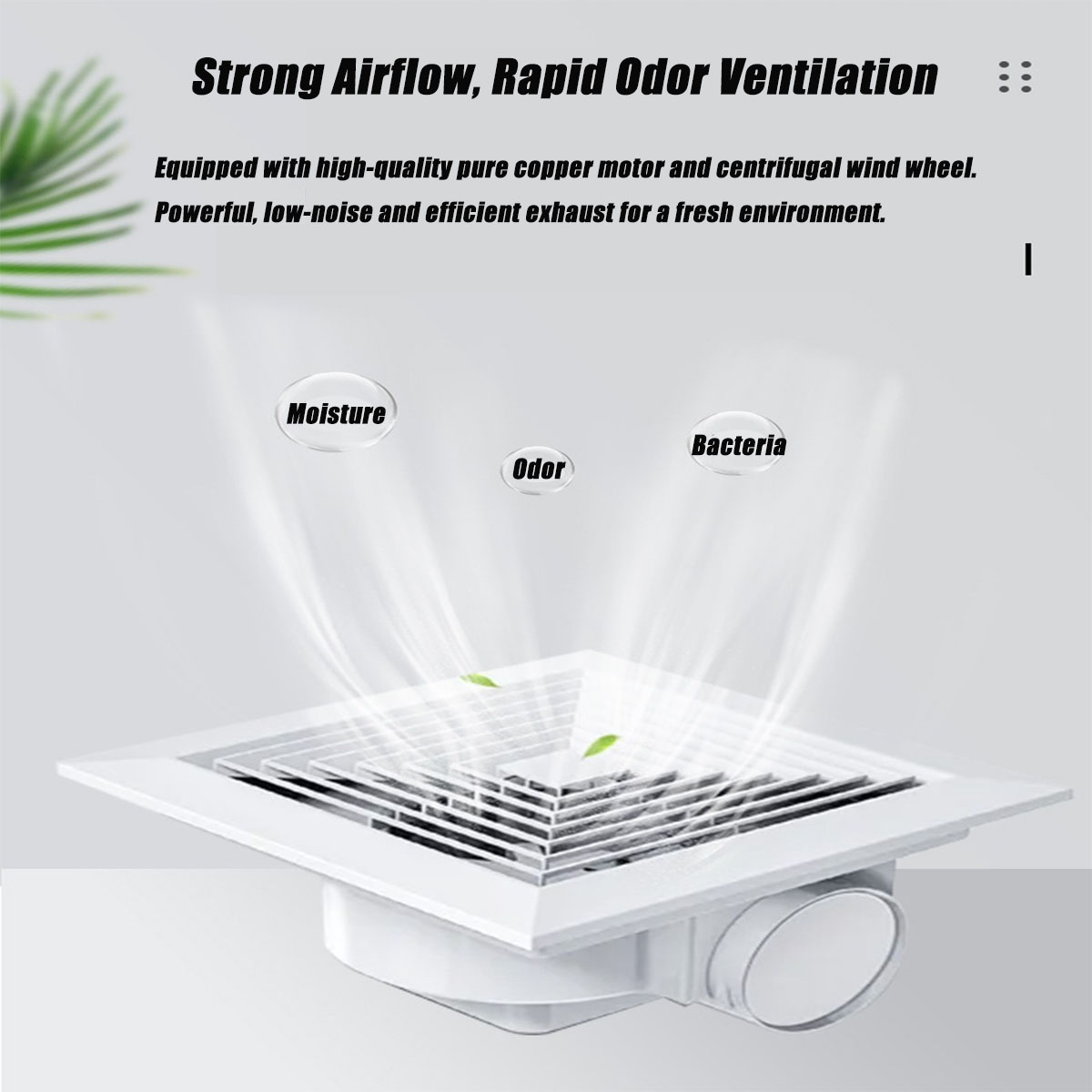Home Bathroom Ventilation - Вытяжной вентилятор 6~12