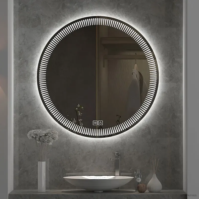 Bathroom Mirror Led - 24-дюймовое круглое LED-зеркало для ванной с