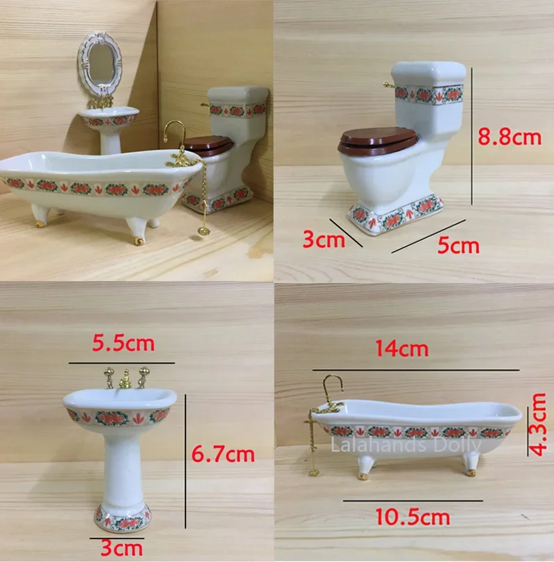 Home Bathroom Supplies - 4 шт./компл. мини-креативный набор для ванной