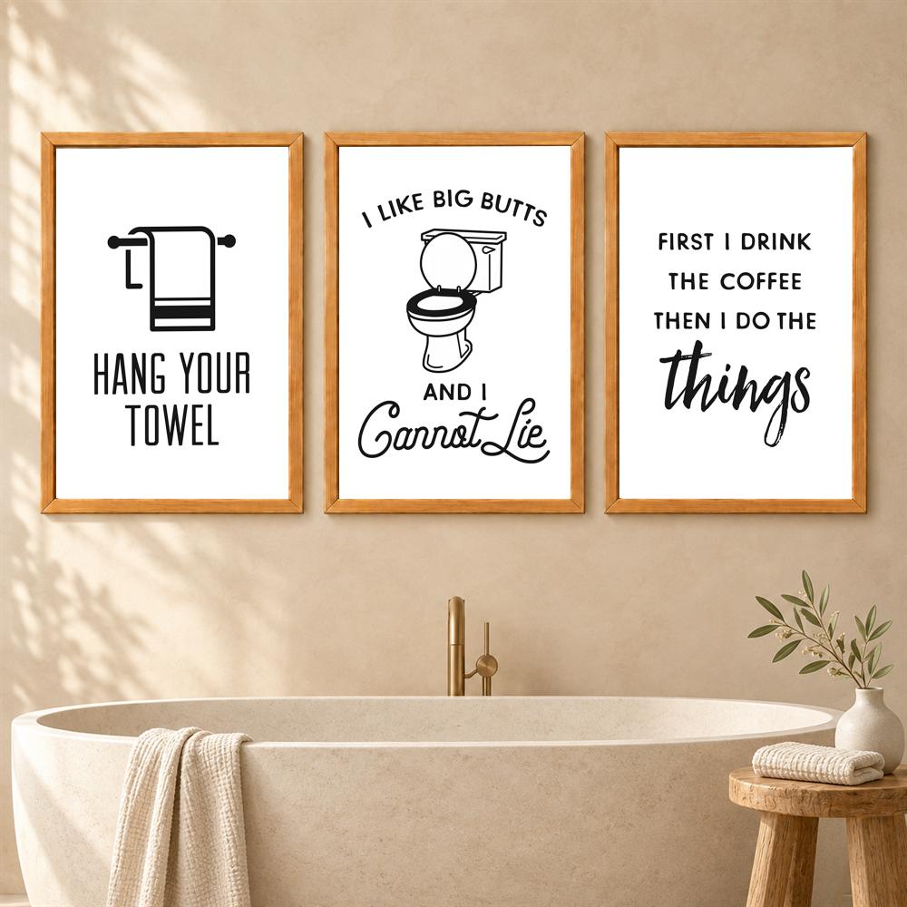 Винтажные плакаты с правилами  – обзор и цена Home Bathroom Rules