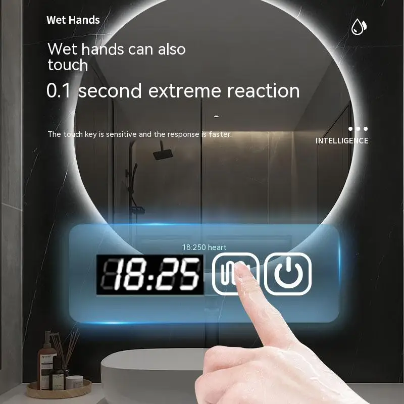 Круглое светодиодное зеркало д – обзор и цена Bathroom Mirror Led