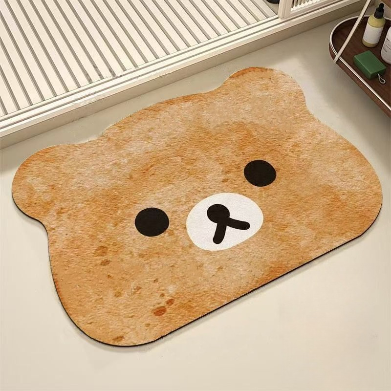 Коврик для пола Rilakkuma: кре – обзор и цена Home Bathroom Floor Mats