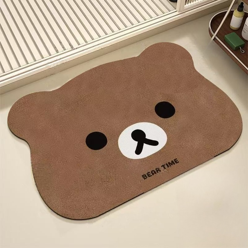 Коврик для пола Rilakkuma: кре – обзор и цена Home Bathroom Floor Mats