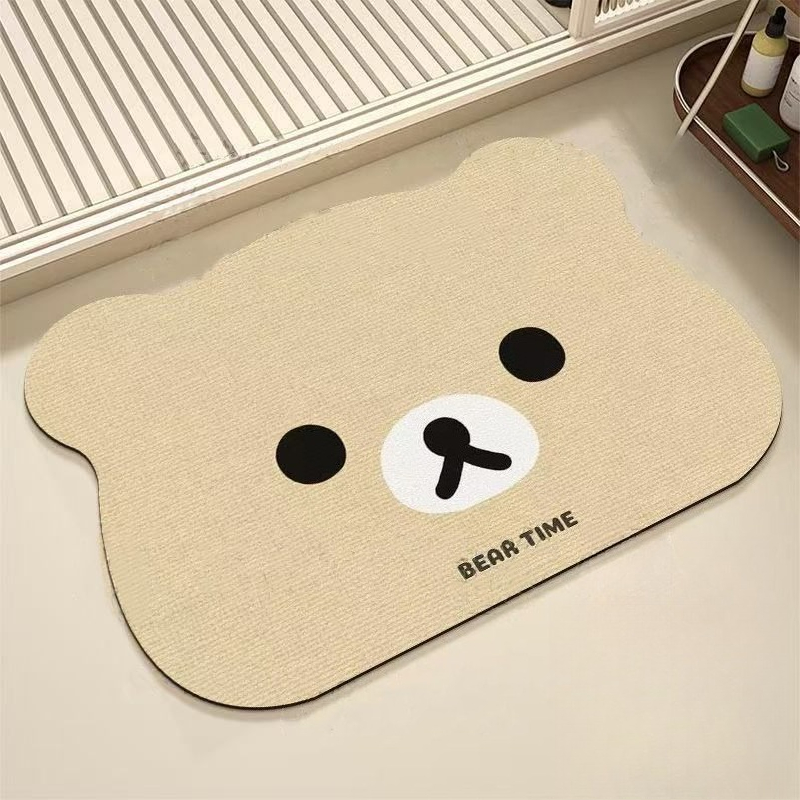 Коврик для пола Rilakkuma: кре – обзор и цена Home Bathroom Floor Mats