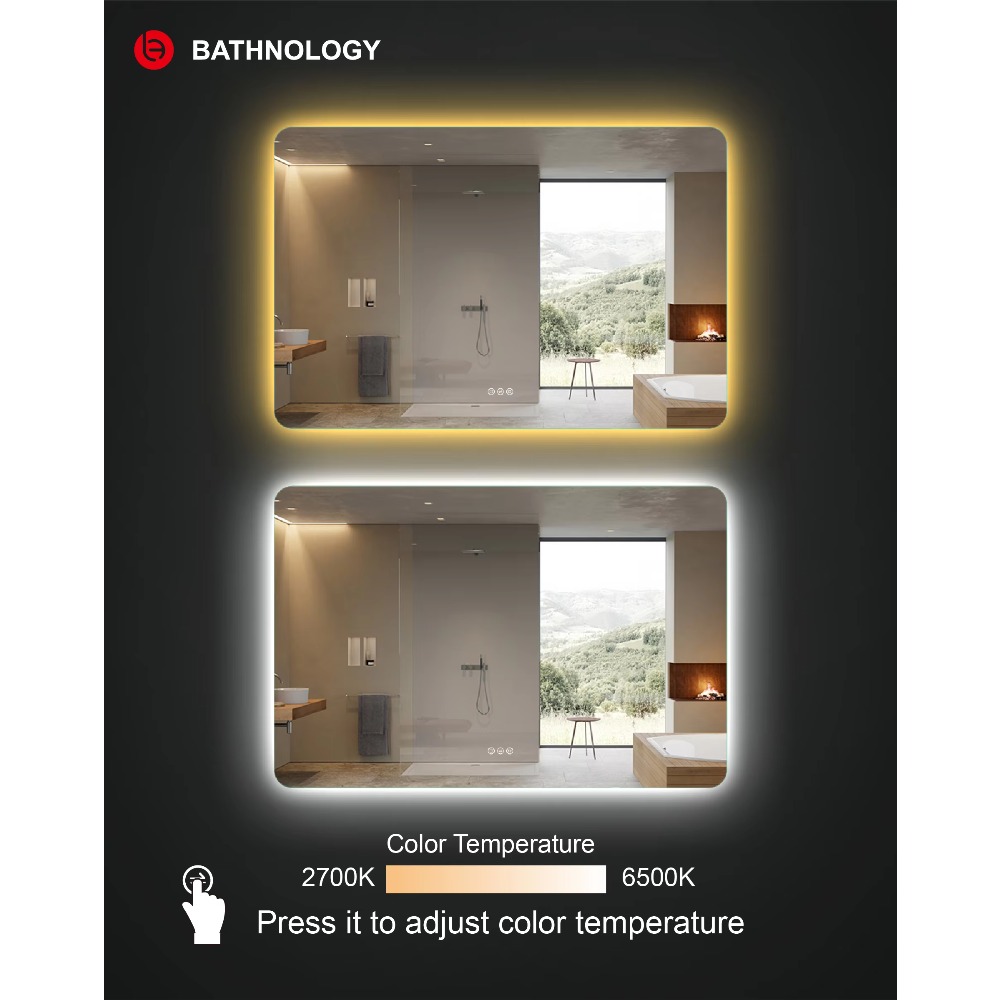 Зеркало для ванной с подсветко – обзор и цена Bathroom Mirror Led