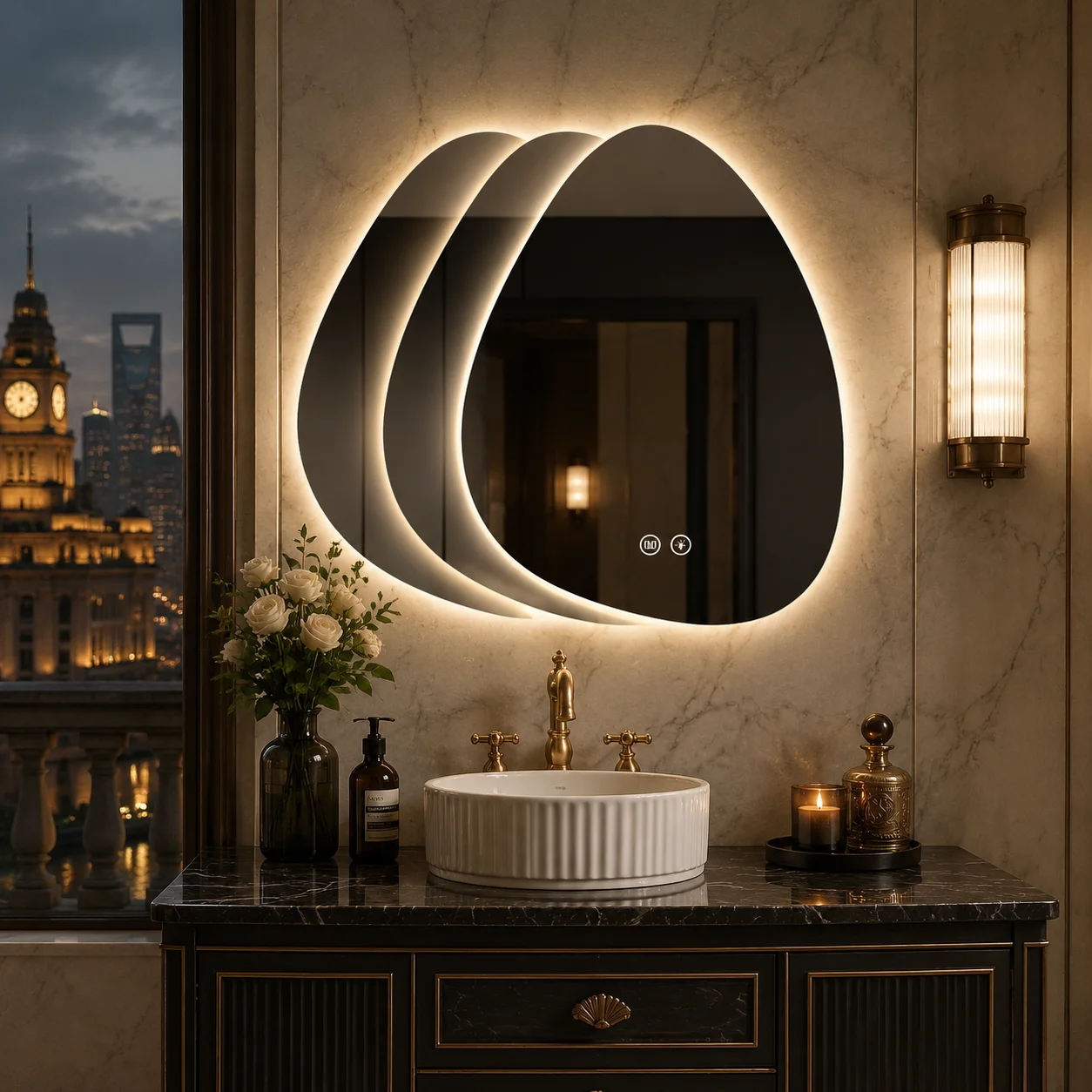 Умное LED-зеркало для ванной н – обзор и цена Bathroom Mirror Led