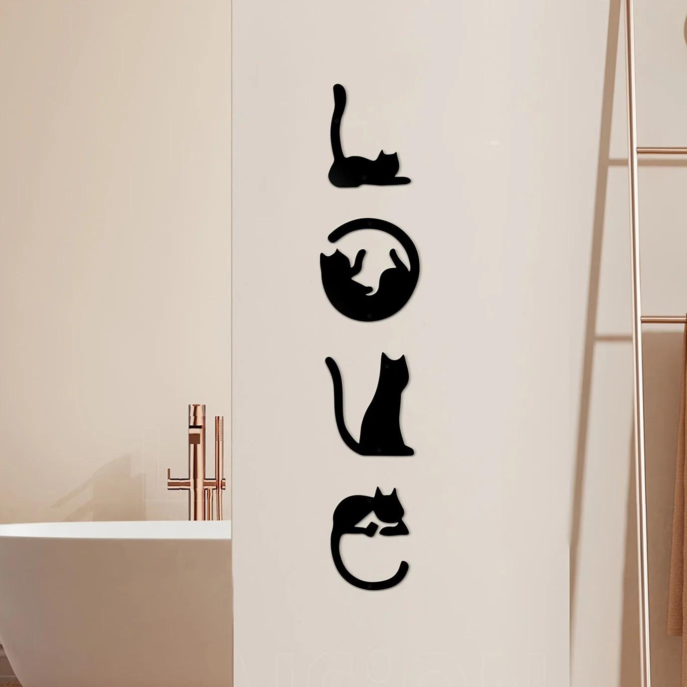 4 шт./набор, настенные металли – обзор и цена Home Goods Bathroom
