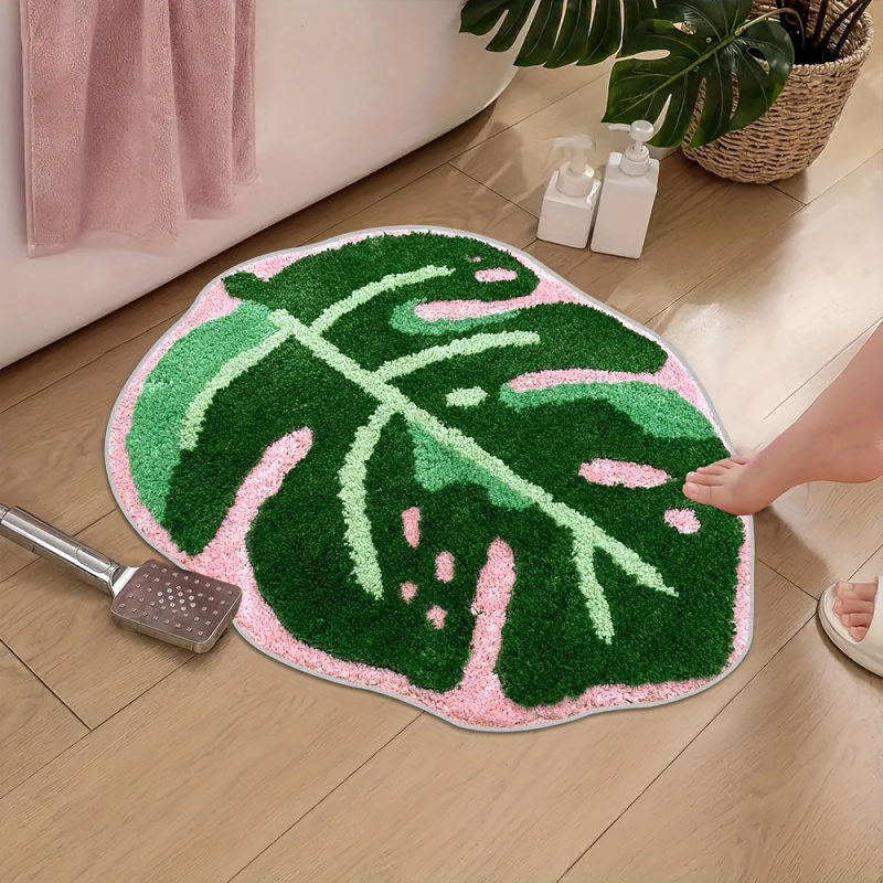 Плюшевый ковер VIKAMA с розовы – обзор и цена Zara Home Bathroom Mat